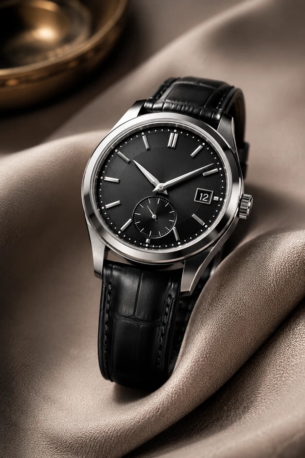 Premium watch auction lot after a bid has been accepted